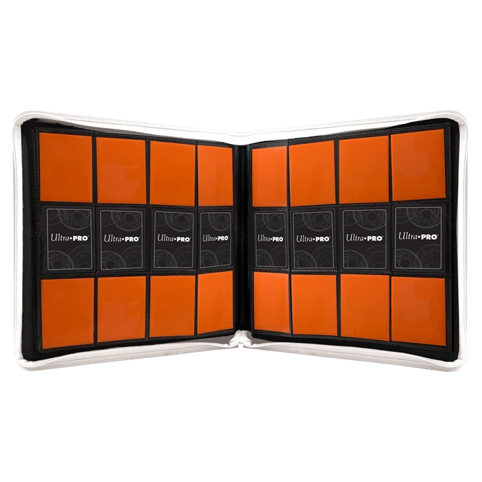 Ultra PRO Zippered PRO-Binder 12-Pocket – White (480 Cards)