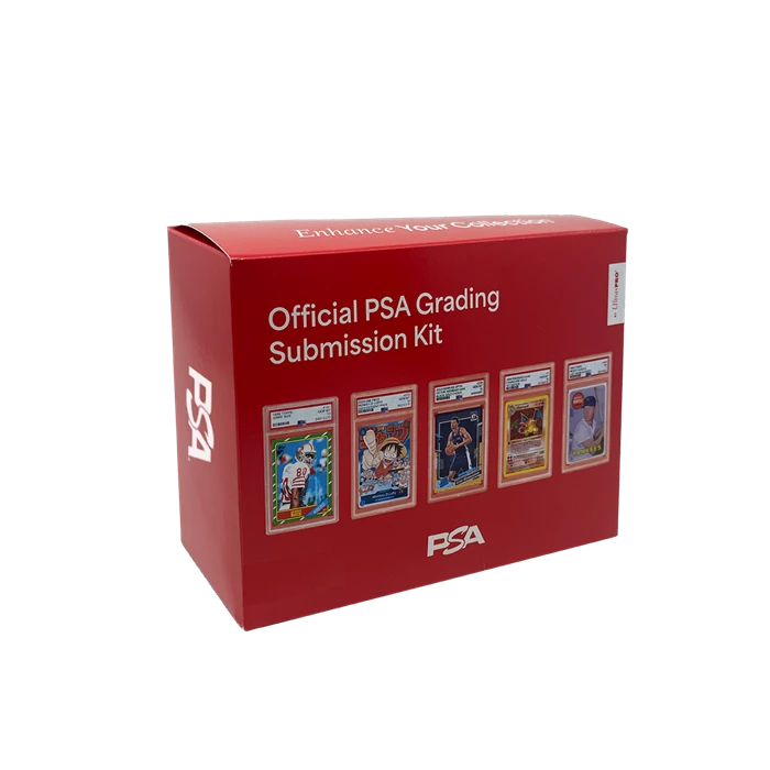 Official PSA Grading Submission Kit by Ultra PRO with 20 Easy Grip sleeves, 20 semi-rigid holders and card shipping accessories