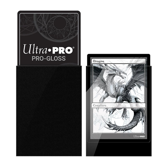 Ultra PRO Deck Protectors Pretas (100 sleeves) – Tamanho standard