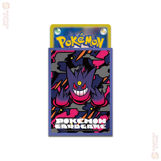 Pokémon Center Japan – Mega Gengar Premium Matte Card Sleeves | 64 Pack | Official JP TCG Accessory