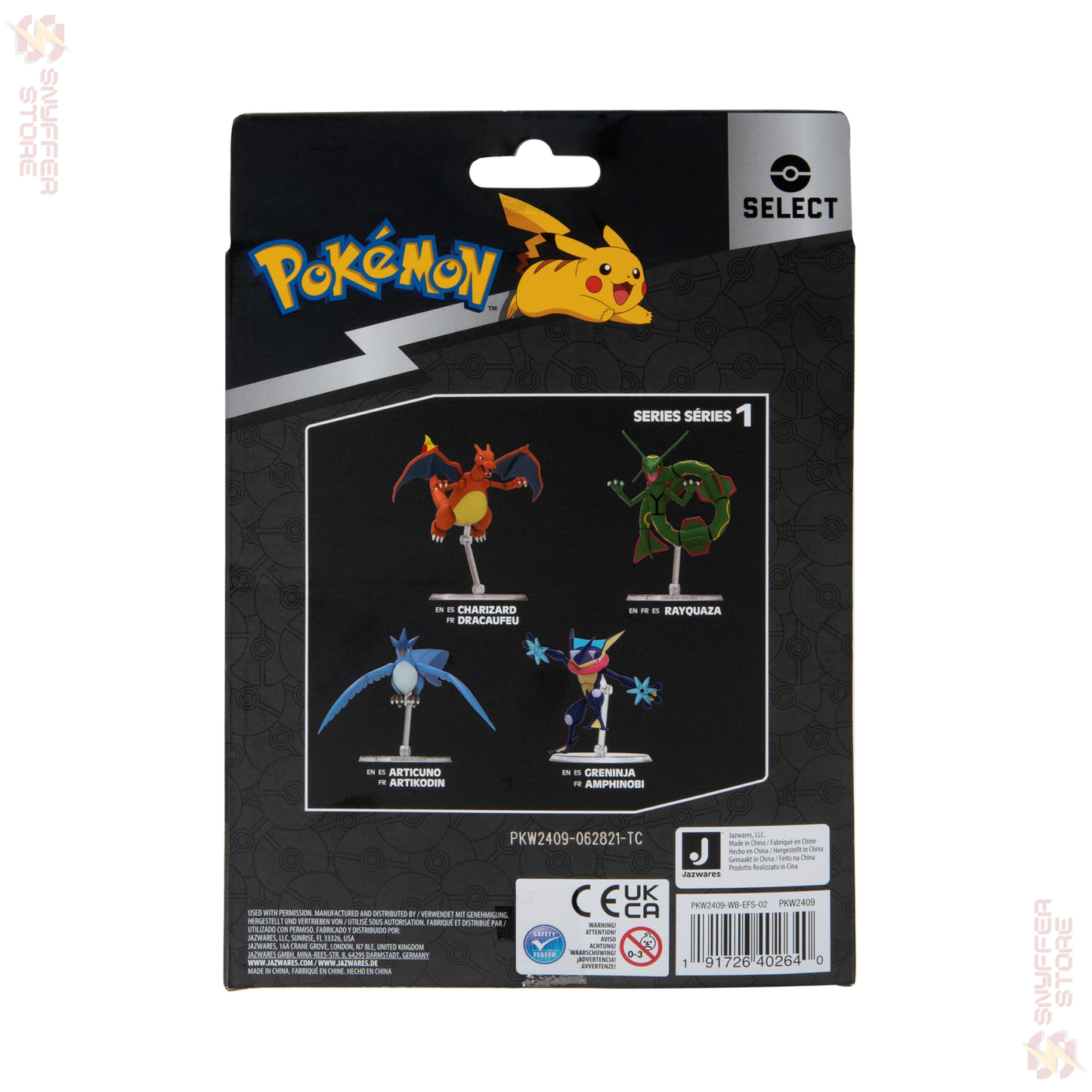 Pokémon Select Figur – Quajutsu (15 cm)