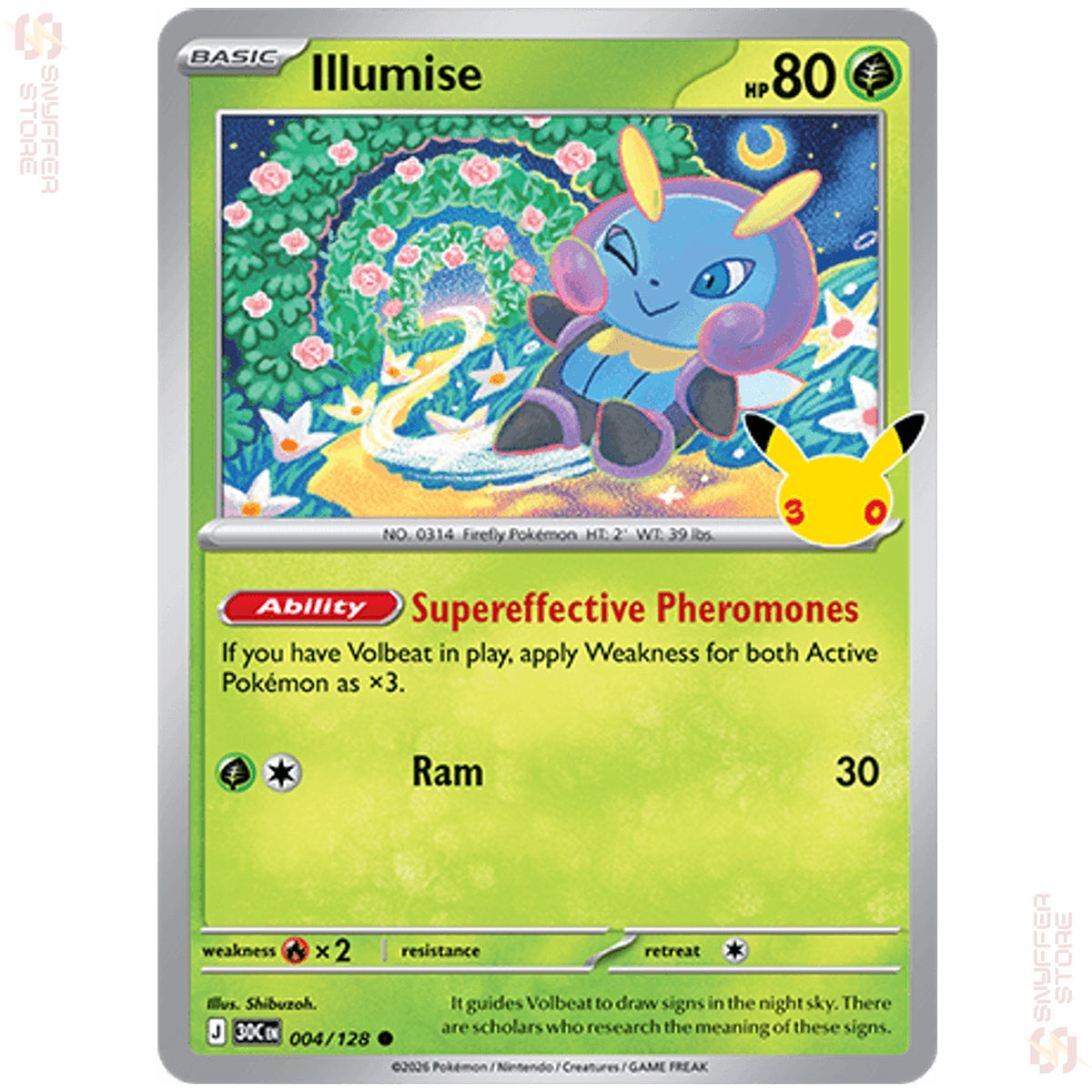 Illumise 004/128 – 30th Celebration (30C) – English