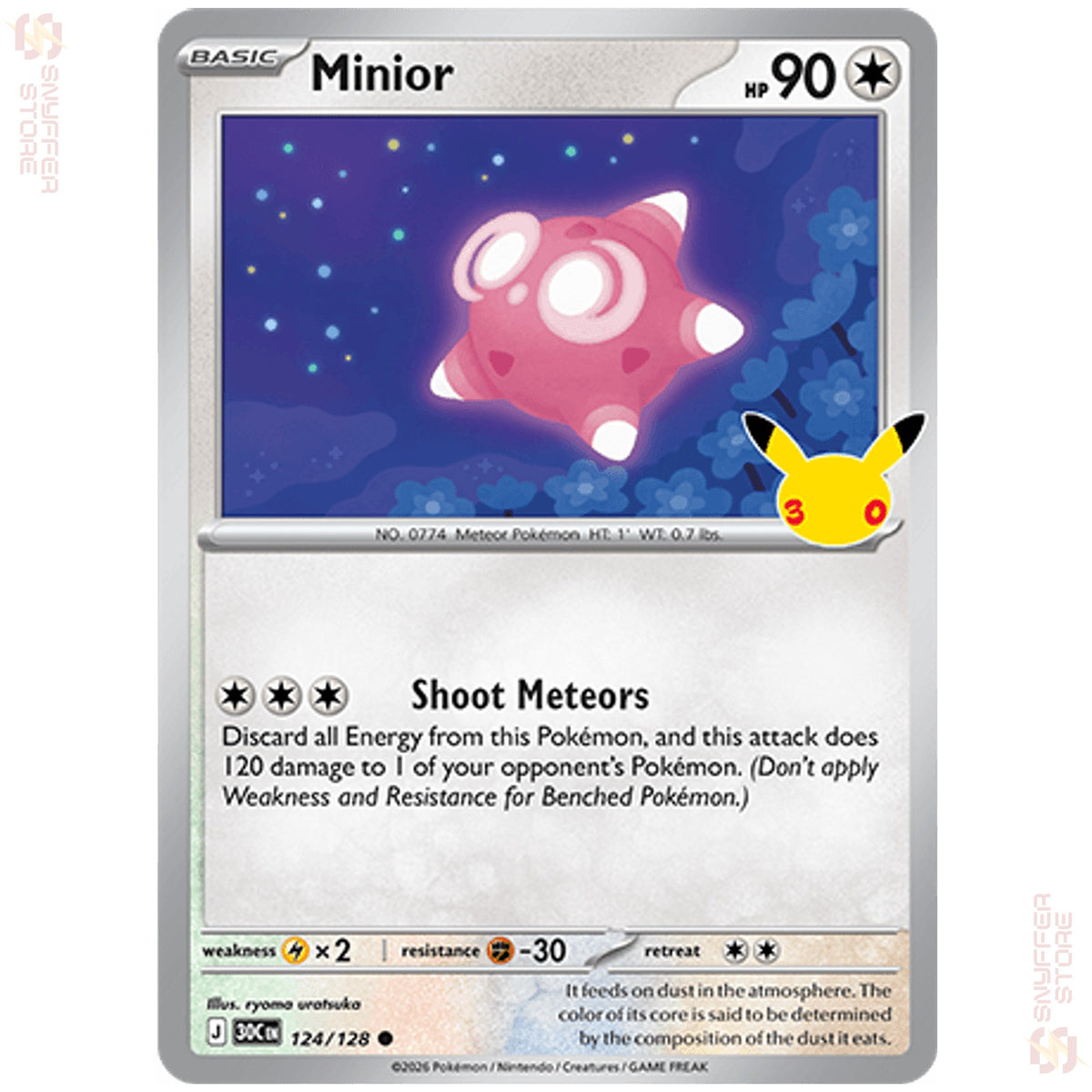 Minior 124/128 – 30th Celebration (30C) – English