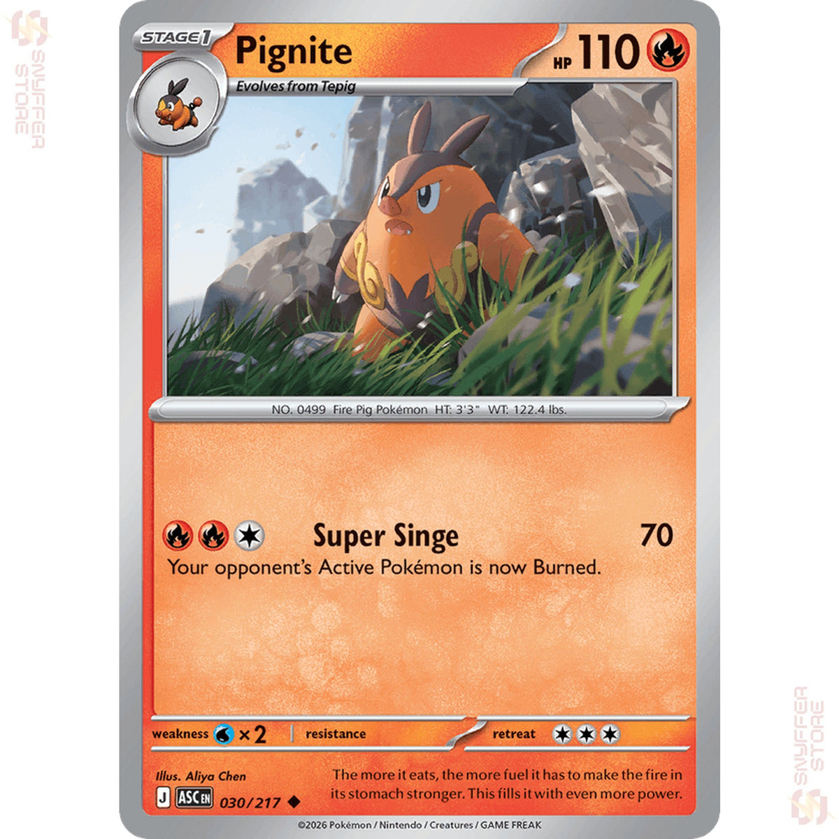 Pignite 030/217 – Ascended Heroes (ASC) – English