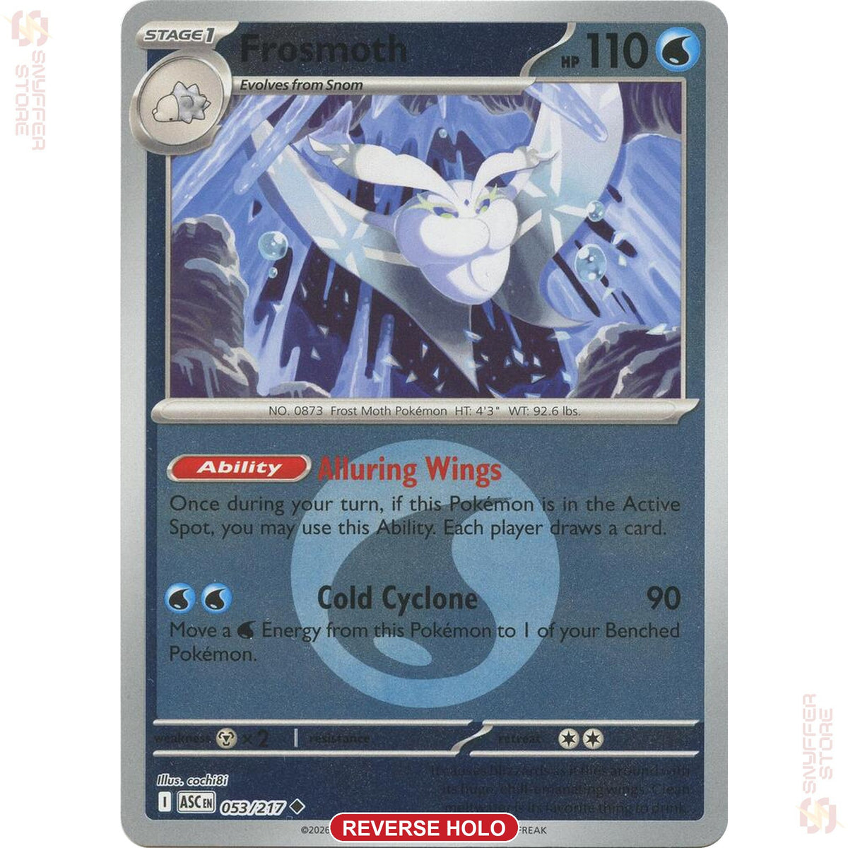 Frosmoth 053/217 — ASC Energy reverse holo (English)