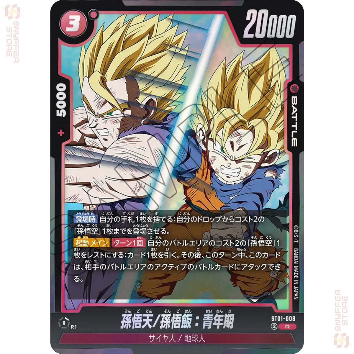 Son Goten/Son Gohan : Adolescence ST01-008 (Standard)