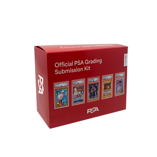 Official PSA Grading Submission Kit by Ultra PRO with 20 Easy Grip sleeves, 20 semi-rigid holders and card shipping accessories