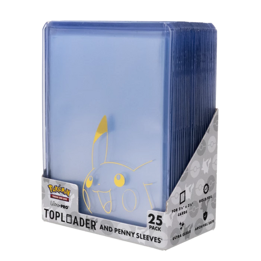 Pokémon - Pikachu Toploader & Penny Sleeves Bundle (25)