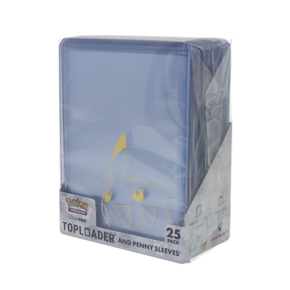 Pokémon - Pikachu Toploader & Penny Sleeves Bundle (25)