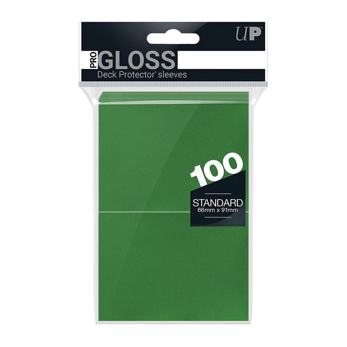 Ultra PRO Deck Protectors Green (100 Sleeves) – Standard Size