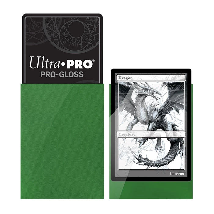 Ultra PRO Deck Protectors Green (100 Sleeves) – Standard Size