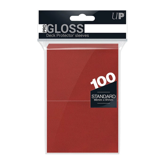 Ultra PRO Deck Protectors Red (100 Sleeves) – Standard Size