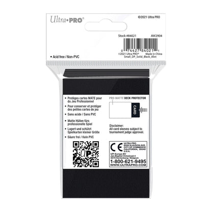 Black PRO-Matte Deck Protector Small (60)