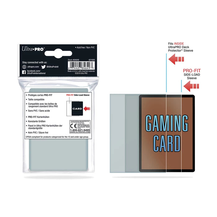 Pro-Fit Standard Side Load Sleeves (100)
