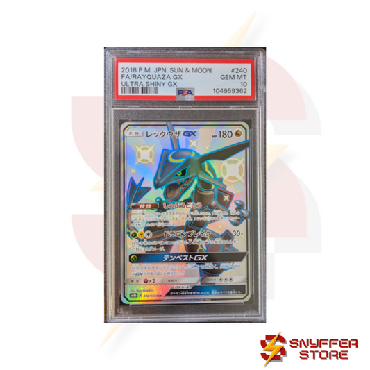 PSA 10 Rayquaza GX 240/150 SSR Ultra Shiny GX (sm8b)