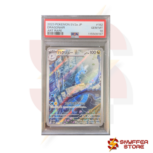 PSA 10 Dragonair 182/165 AR Pokemon 151 sv2a