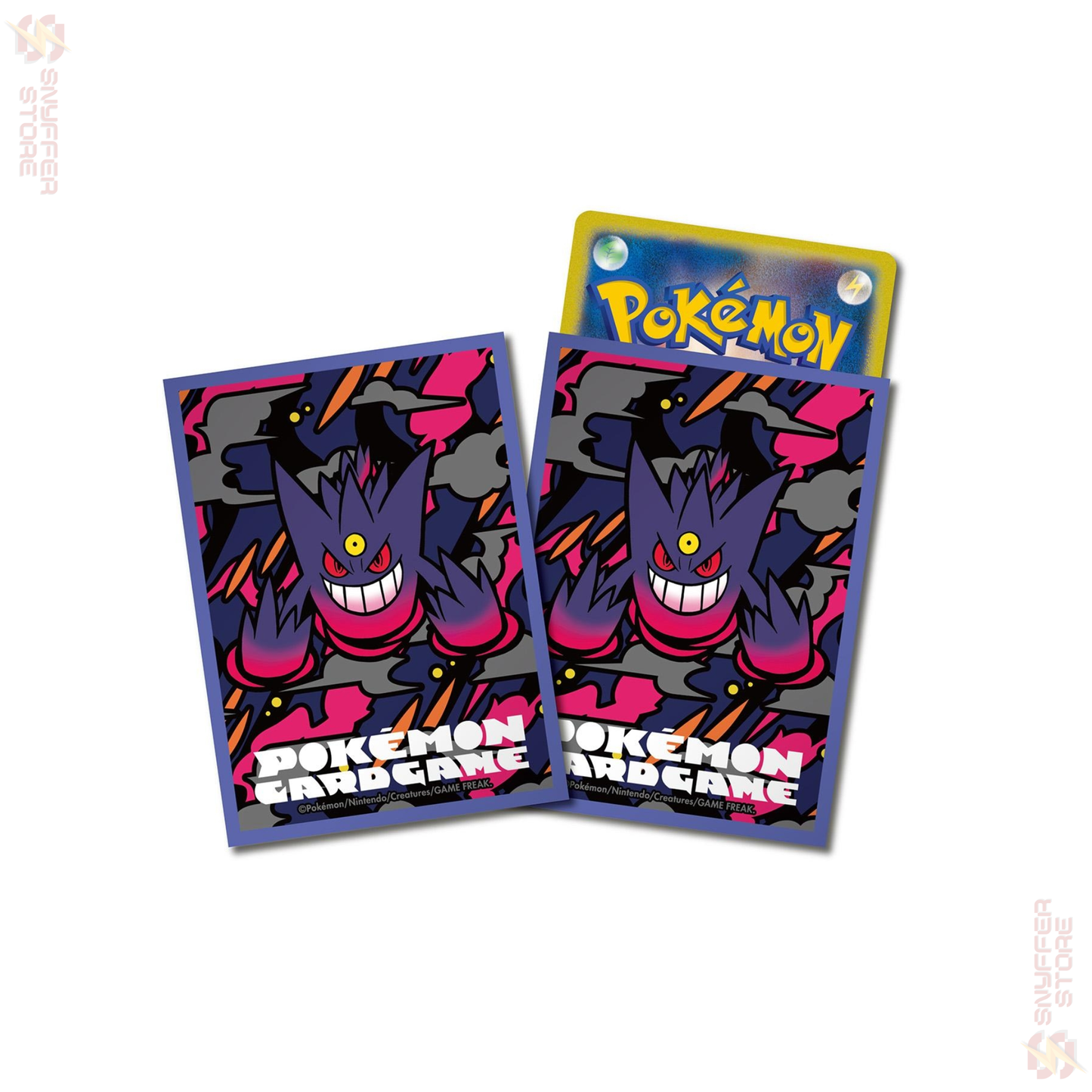 Pokémon Center Japan – Mega Gengar Premium Matte Card Sleeves | 64 Pack | Official JP TCG Accessory
