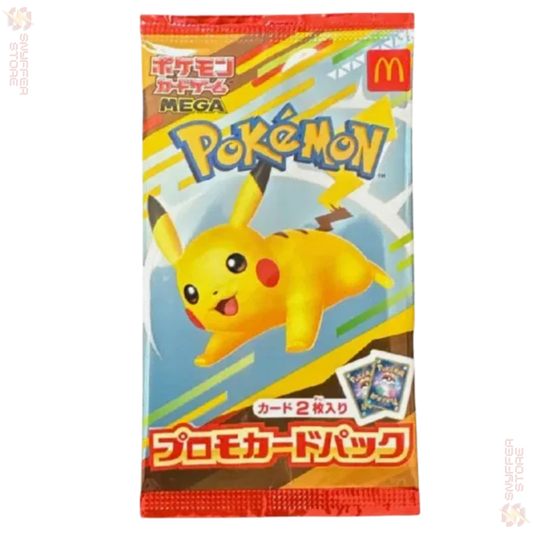 2025 McDonald's Pokémon Promo-Pack – Exklusiv in Japan – Enthält Pikachu 020/MP