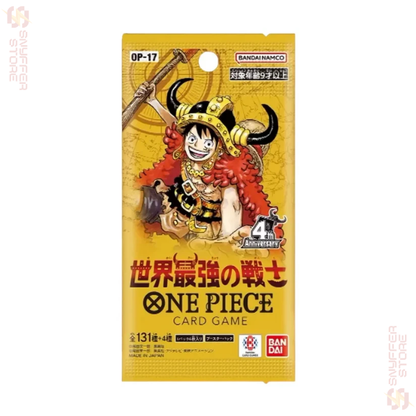 One Piece Card Game OP-17 Booster Box – The World's Strongest Warriors [JP]