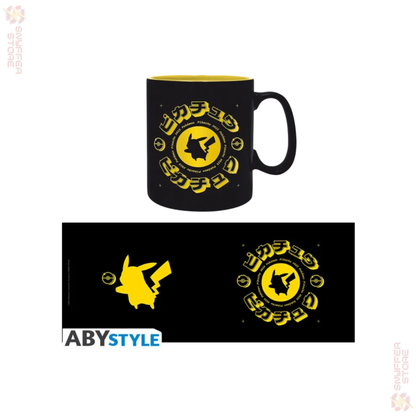 Abysse | Pokémon Pikachu Mug - Black Icon 460ml