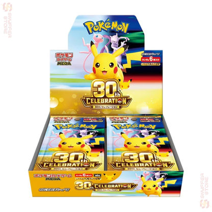 *PRE-ORDER* Pokémon TCG 30th Celebration (M6a) Booster Box – Japanese