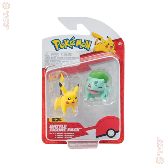 Pokémon Battle Figure First Partner - Bulbasaur & Pikachu 2-Pack