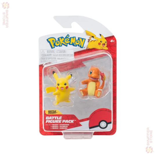 Pokémon Battle Figure First Partner - Charmander & Pikachu 2-Pack
