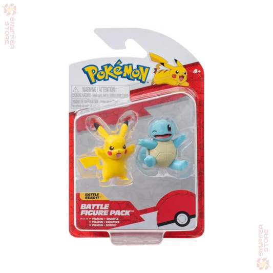 Pokémon Battle Figure First Partner - Squirtle & Pikachu 2-Pack