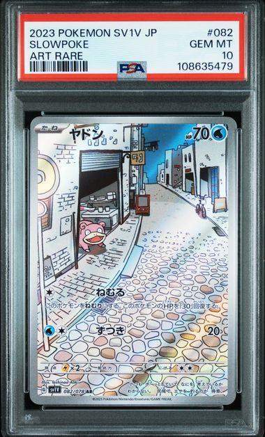 PSA 10 Slowpoke - Violet EX (sv1V) 082/078 *JP*