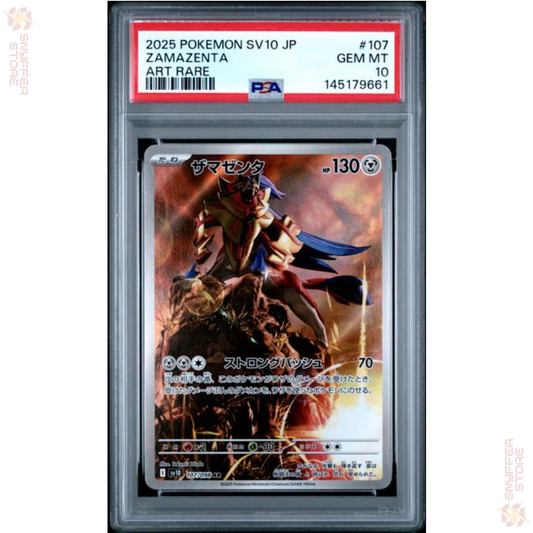 PSA 10 Zamazenta – Glory of Team Rocket (sv10) 107/098 AR [JP]