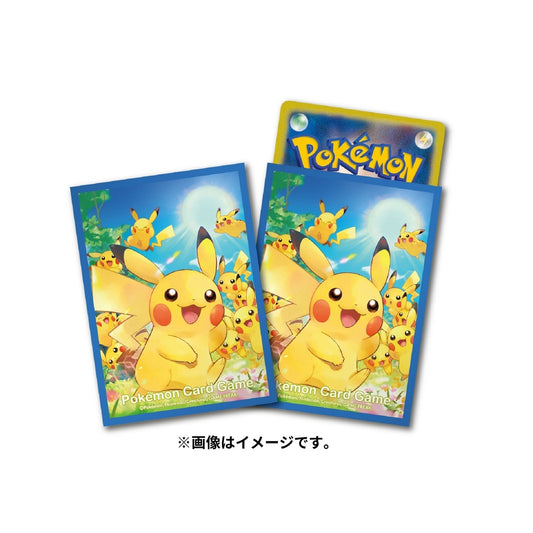 Pokémon Center Japan Sleeves – Cute Pikachus