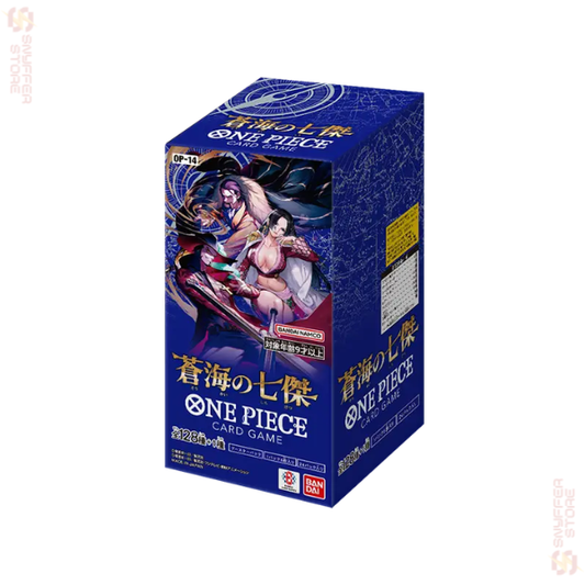One Piece Card Game The Azure Sea’s Seven OP-14 Japanese booster box