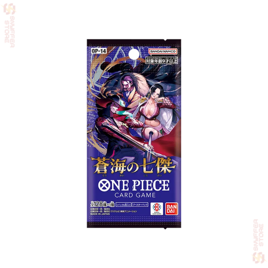 One Piece Card Game The Azure Sea’s Seven OP-14 Japanese booster pack