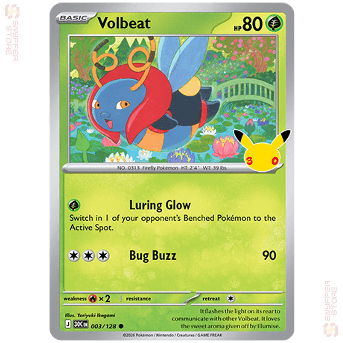 Volbeat 003/128 – 30th Celebration (30C) – English
