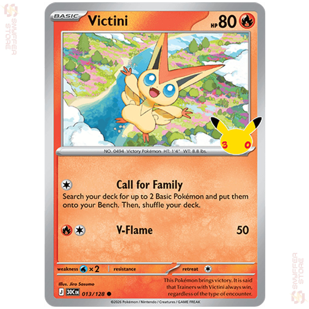 Victini 013/128 – 30th Celebration (30C) – English
