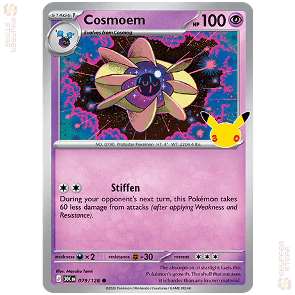 Cosmoem 079/128 – 30th Celebration (30C) – English