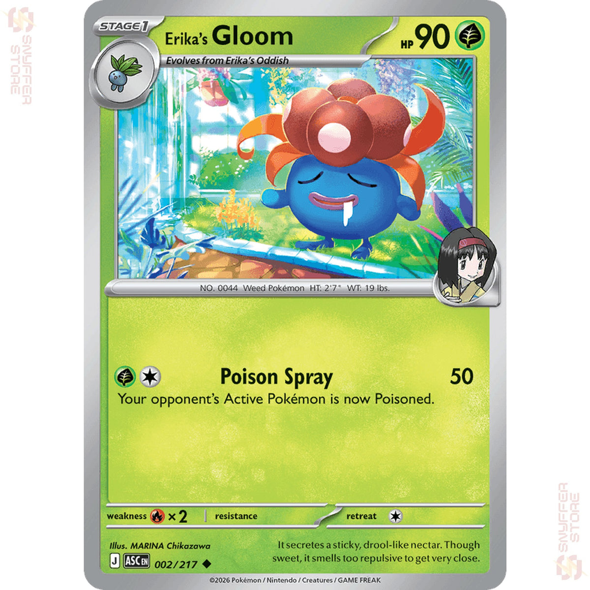 Erika's Gloom 002/217 – Ascended Heroes (ASC) – English