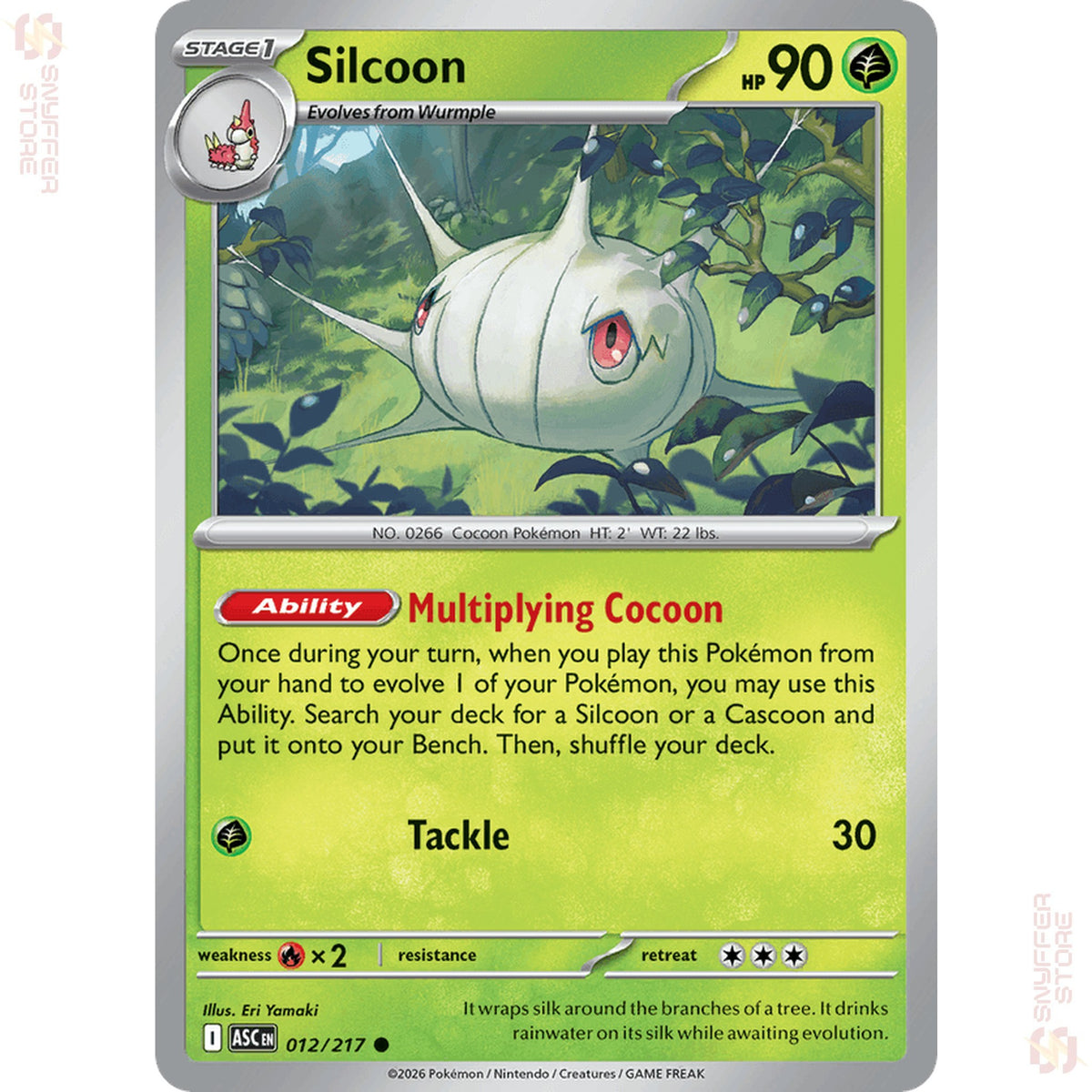 Silcoon 012/217 – Ascended Heroes (ASC) – English