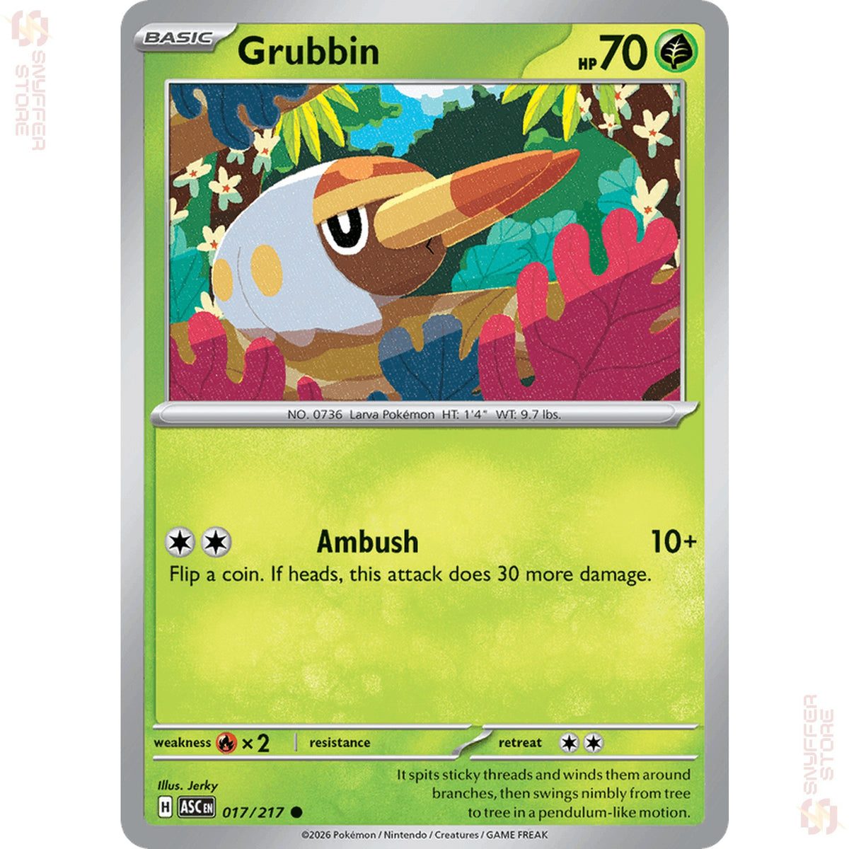 Grubbin 017/217 – Ascended Heroes (ASC) – English