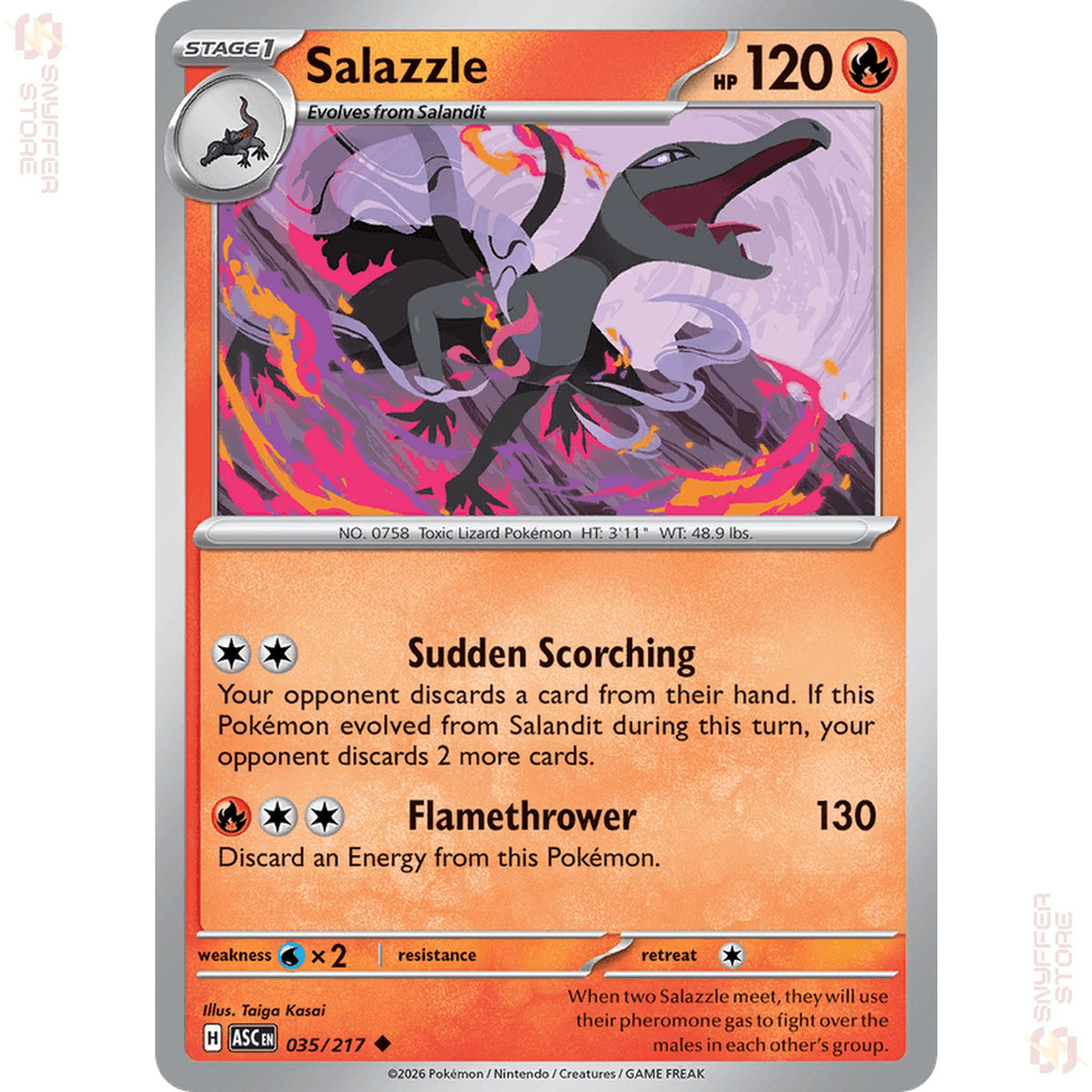 Salazzle 035/217 – Ascended Heroes (ASC) – English