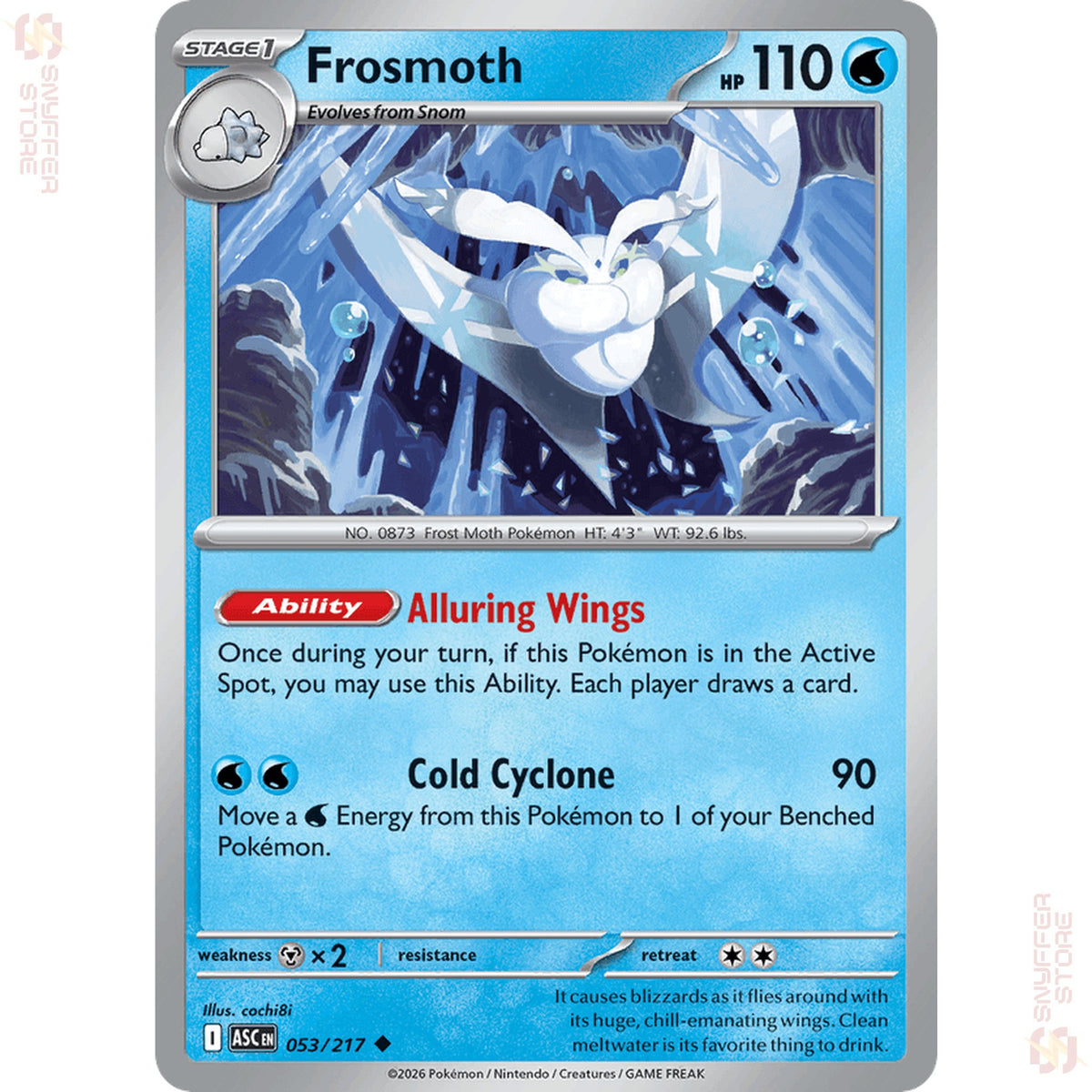 Frosmoth 053/217 – Ascended Heroes (ASC) – English