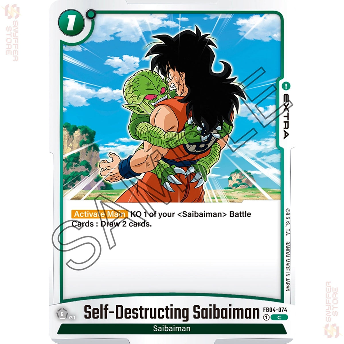Self-Destructing Saibaiman FB04-074 (Standard)