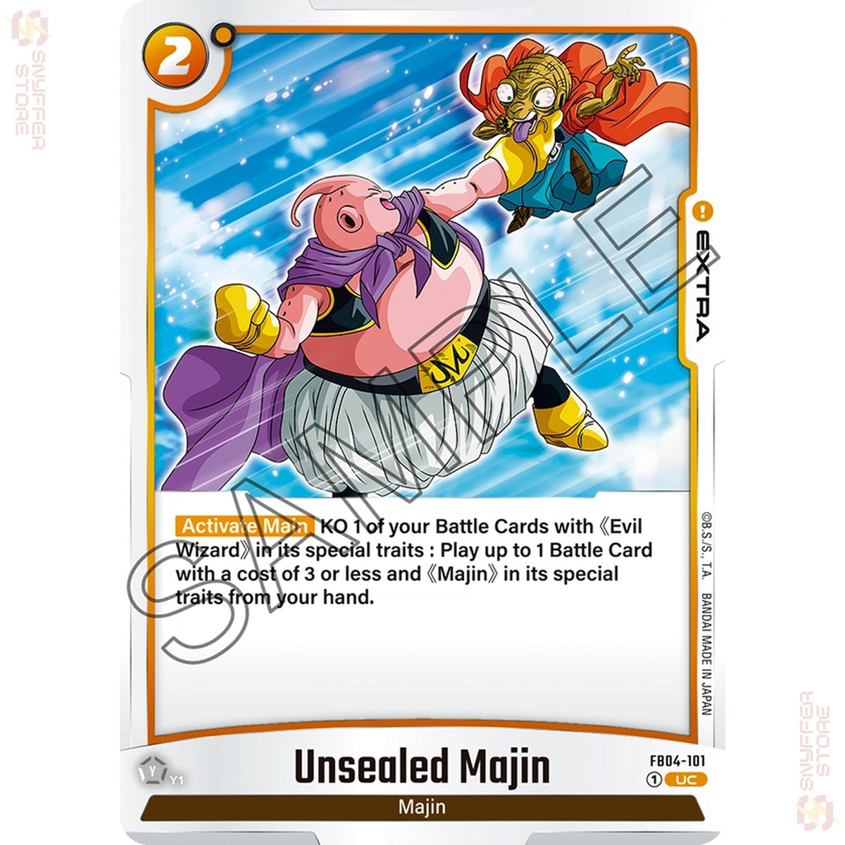 Unsealed Majin FB04-101 (Standard)