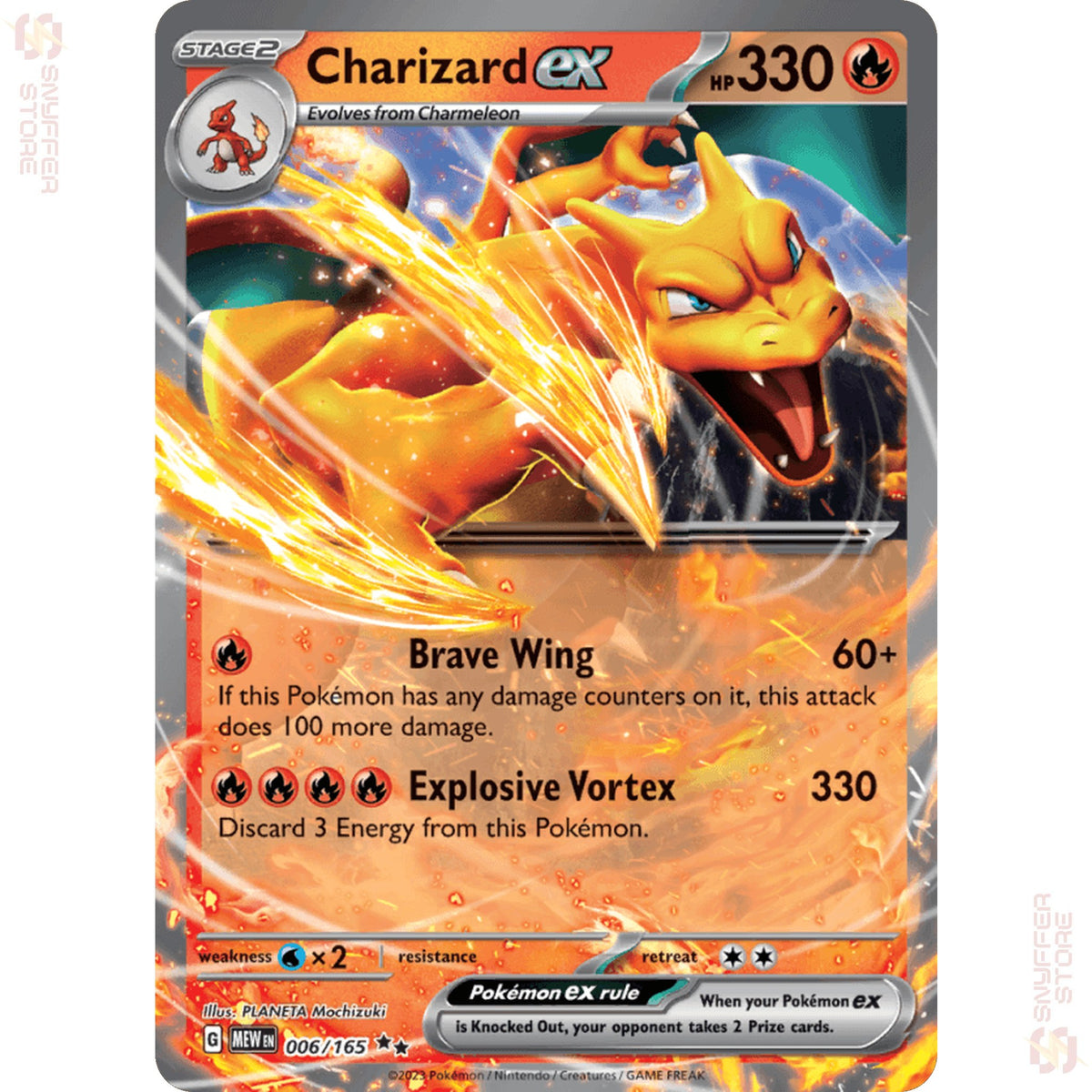 Charizard ex 006/165 – 151 (MEW) – English